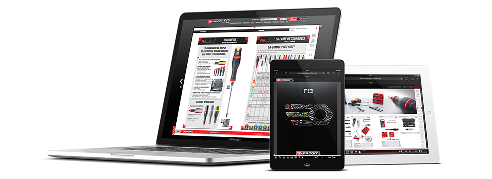 Showcase_Facom Prestimedia vous présente ses références de catalogues interactifs : exemple Facom