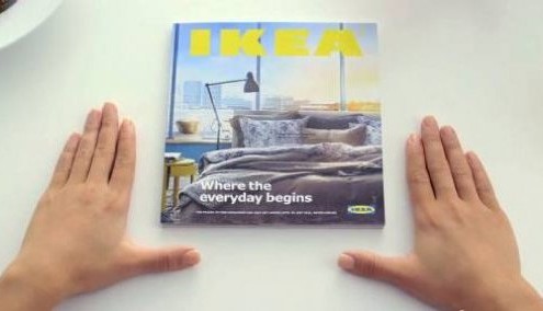 Catalogue Ikea parodie Apple