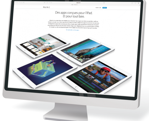 Application iPad Maisons du monde par Prestimedia